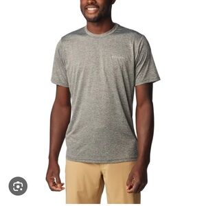 Columbia Men's Heather Gray Short Sleeve Tee